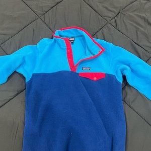 Boys Patagonia Synchilla Snap T-Fleece